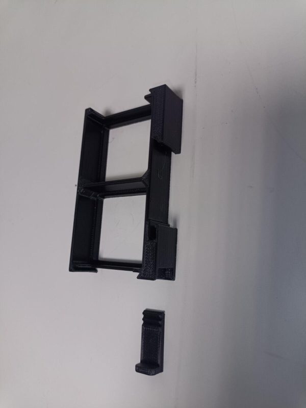 Duo-Halter für Shelly Geräte Hutschienen Halter 35mm DIN Schiene Rail – Bild 2