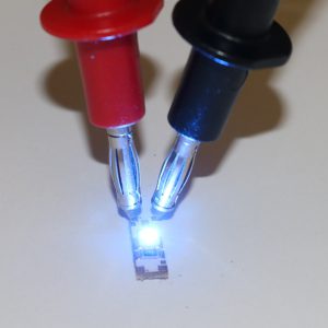 uLED - MikroLED 13x5mm von 3V bis 12V - hell - Achtung!