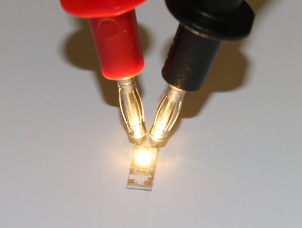 uLED - MikroLED 13x5mm von 3V bis 12V - hell - Achtung! – Bild 3