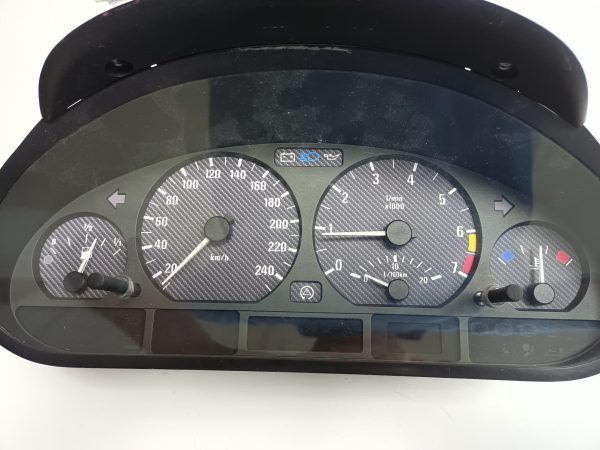 BMW Tachoscheibe E46 Benzin Carbon – Bild 5
